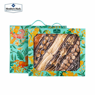 山姆甄选有机菌菇礼盒808g六种菌菇干货礼盒节日送礼佳品