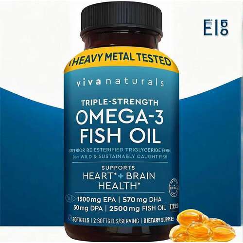 鱼油软胶囊Omega 3 Fish Oil Supplement Softgels