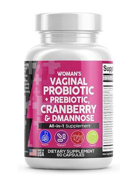 女性益生菌Women's Probiotics平衡PH胶囊 益生菌胶囊60粒vaginal