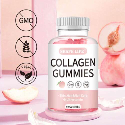 Collagen Gummies Improve skin nails hair胶原蛋白软糖