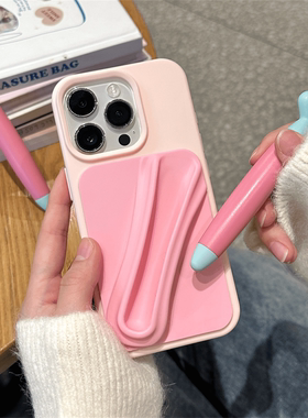 小酒窝同款适用oppofindx9pro带触屏笔x8软壳reno14手机壳k13turbo支架12可爱x7女海莉a3i硅胶a5pro冬季6防寒