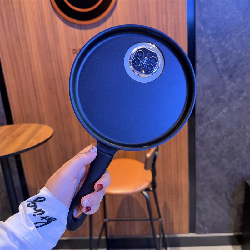 搞怪平底锅手机壳适用折叠屏手机