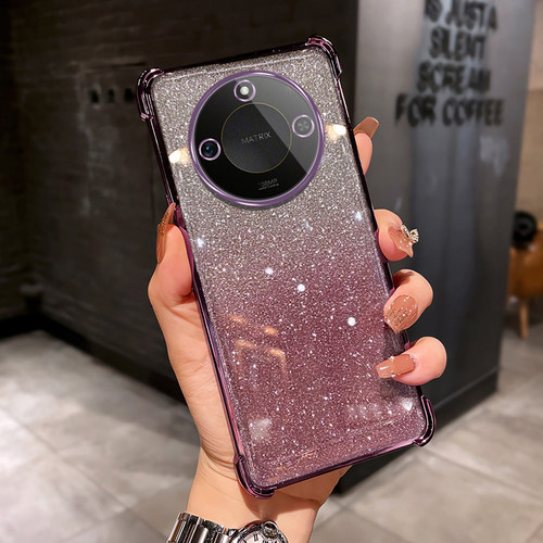 荣耀X60网红新款硅胶气囊保护套