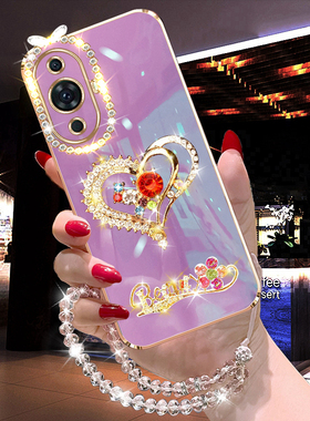 适用于华为nova12活力版手机壳高级感女潮款硅胶软壳FIN-AL60全包镜头网红带钻防摔nova11超薄个性保护套十二
