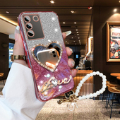 vivoS16手机壳S16Pro高档轻奢硅胶软壳S16e超薄带镜子V2244A网红硅保护套防摔V2245A全包镜头V2239A镜面女款