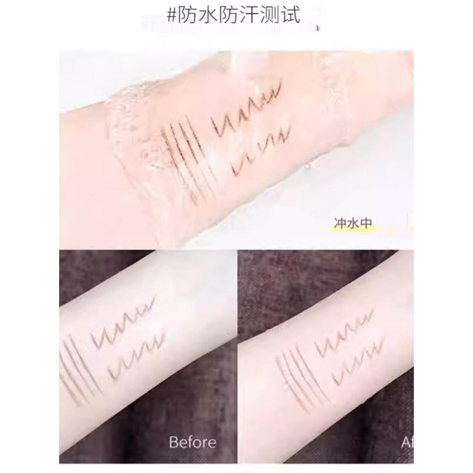 推荐女士眉笔,细超防水持,,超细头不IAV沾灰,双头久灰,自然