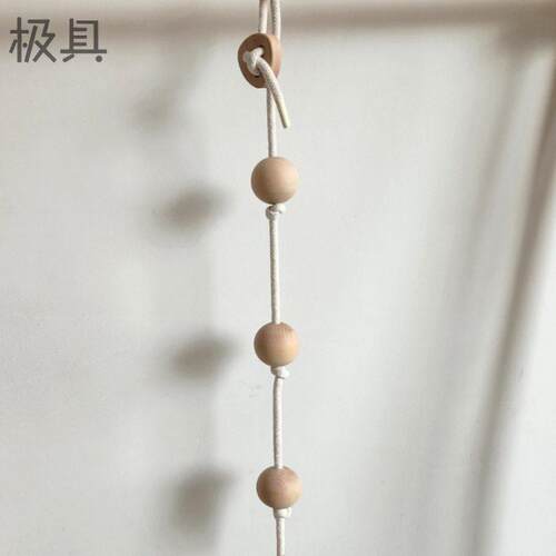 儿童攀爬锻炼腕力小臂锻炼攀爬训练绳梯绳球球梯爬梯荷木7cm串球