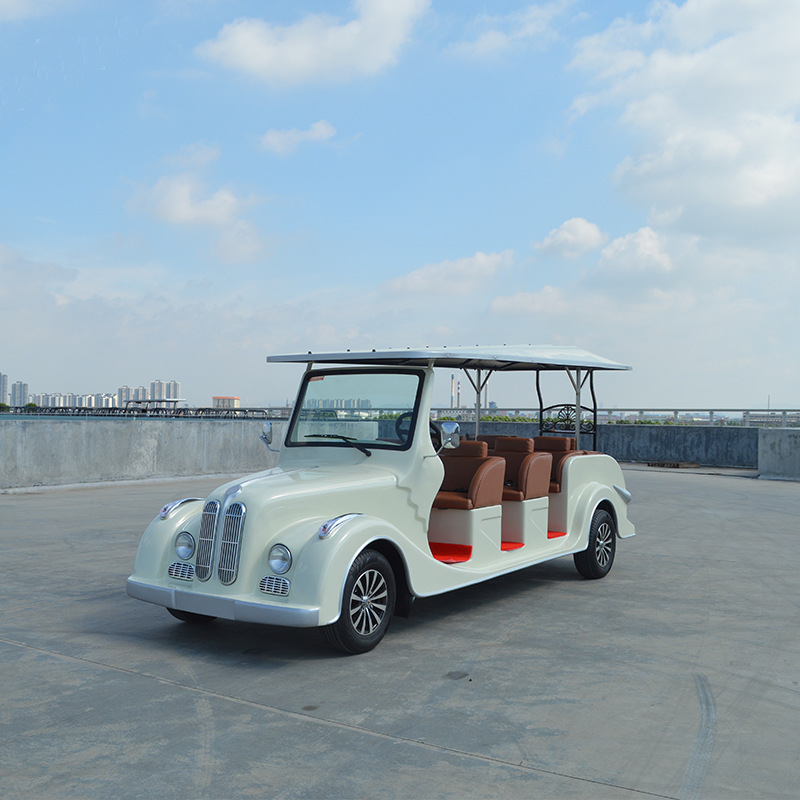 LT-S8.FB八人座老爷车电动观光车旅游景区酒店售楼处看房老爷车