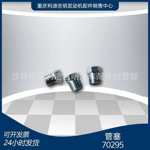 k19k38发电机组配件Nt855发动机零件管塞70295