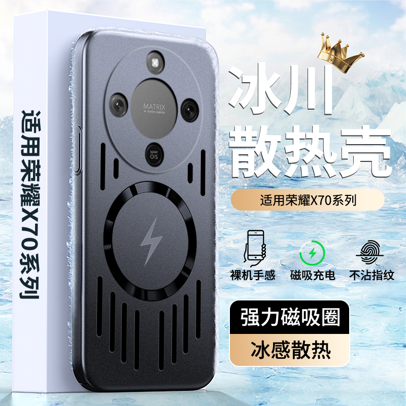 金属漆磁吸散热★不沾指纹