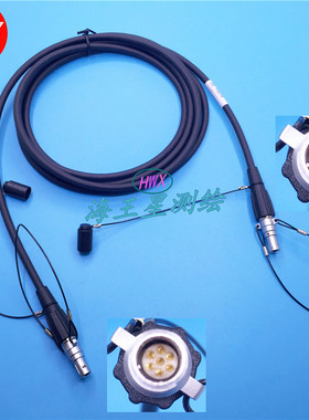TRIMBLE 天宝GPS主机连接手薄电缆31288-02适用主机连接TSCE手薄