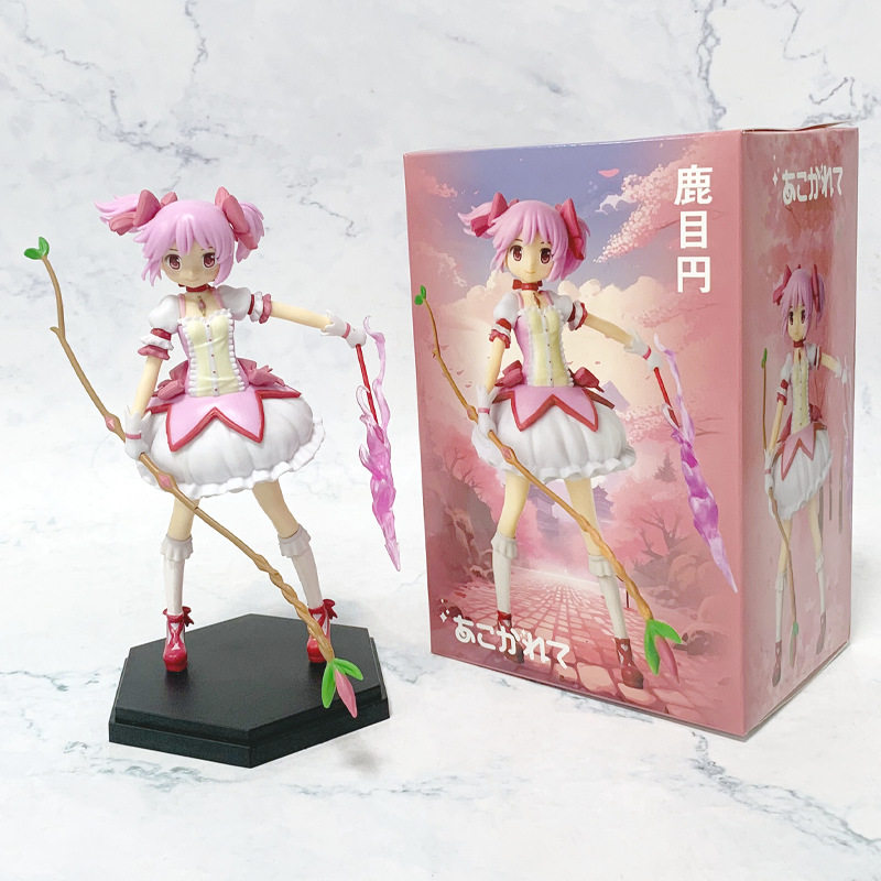 魔法少女小圆鹿目圆动漫周边美少女手办模型摆件二次元批发景品图片