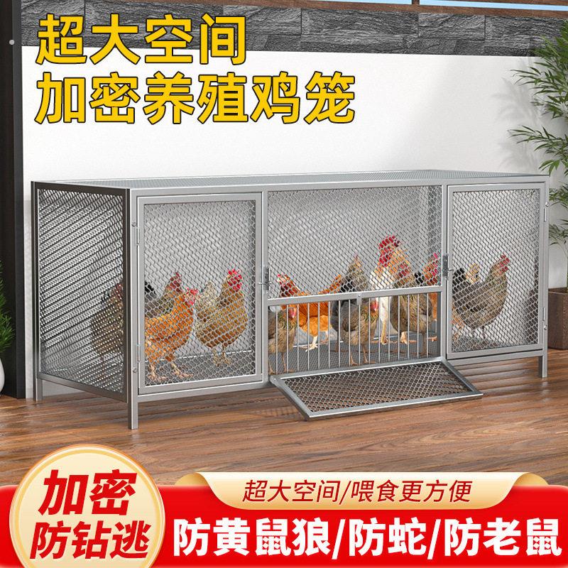 新型鸡笼子自动清粪室外特大号养殖鸡专用室外防雨农村用防黄鼠狼图片