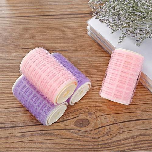 空气刘海卷发筒固定神器懒人八字发卷筒蓬松睡觉定型自粘塑料夹器