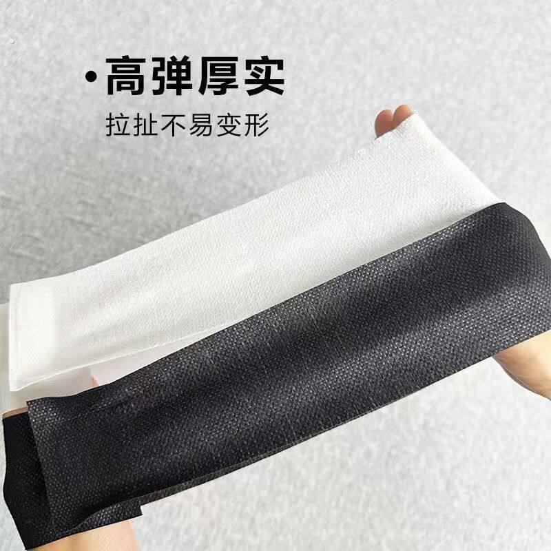 一次性束发带美容院医美皮肤管理无纺布超强弹力魔术贴弹力发带