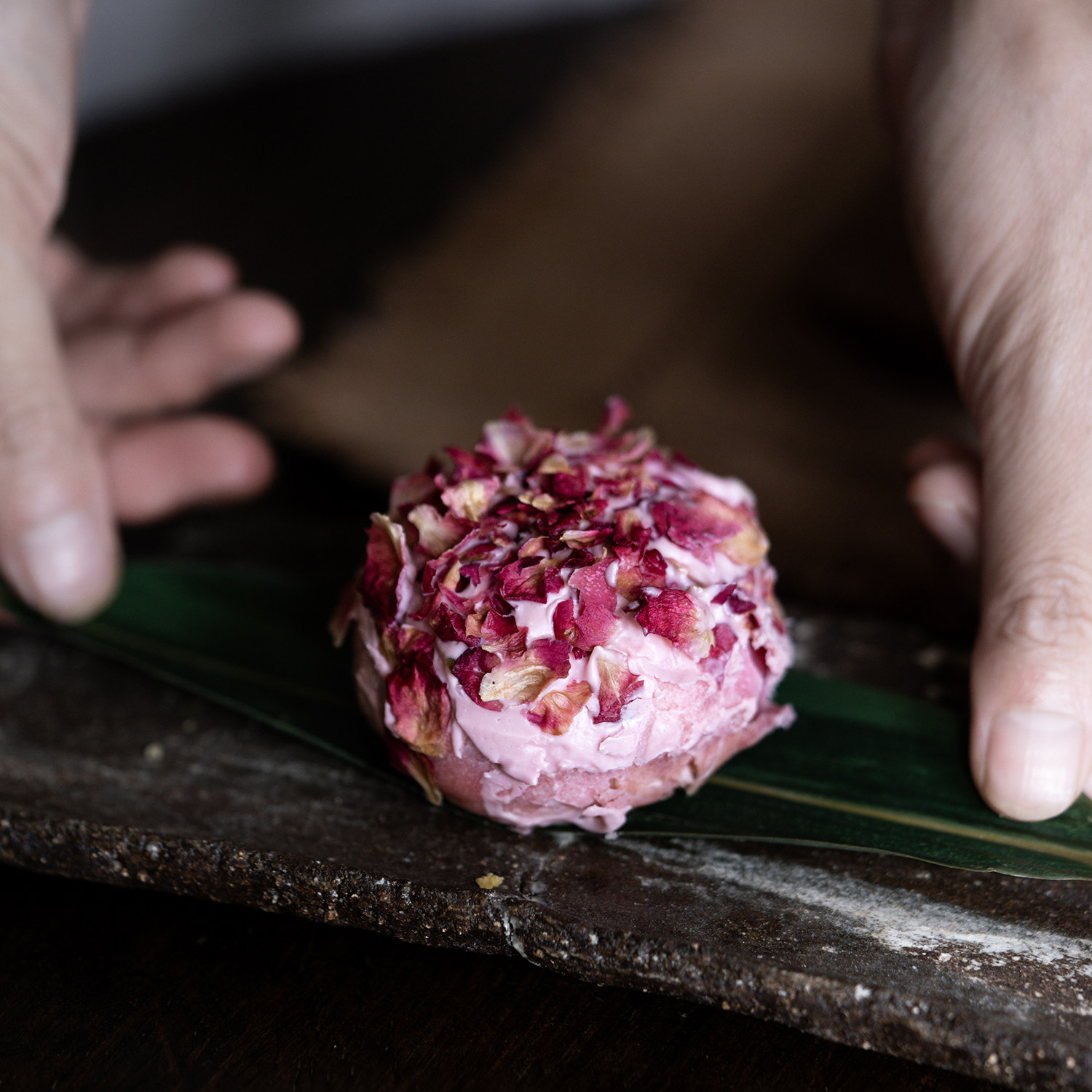 鲜烤糕点南时|玫瑰芋泥奶酪酥玫瑰鲜花饼糕点下午茶点心小吃云南