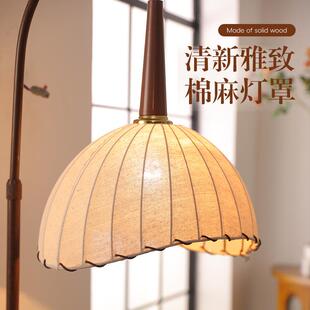 头法式中古风厅落地客灯置架一物体复古钓鱼灯卧室床氛围灯428具c