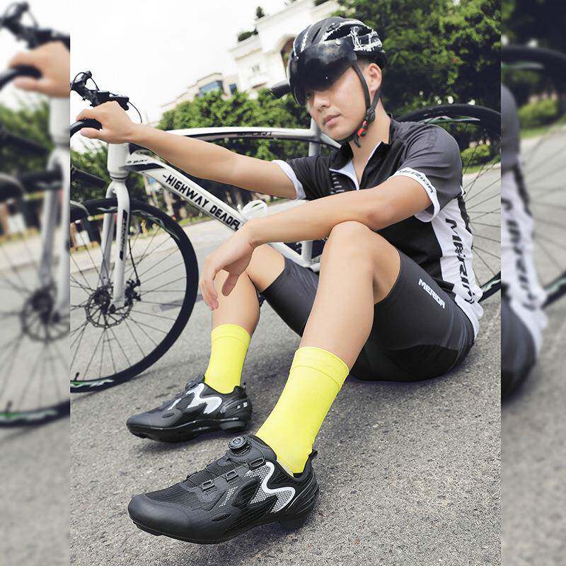 山地车无鞋锁鞋自行车男女骑行鞋公路车车锁鞋宽硬非底锁单40627