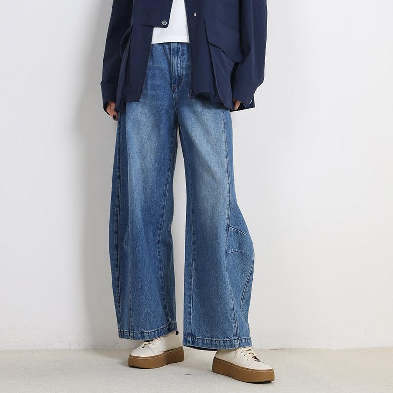 简表达25春香蕉裤复古休闲牛仔裤