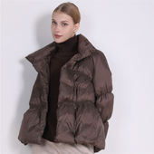 Jane express 简表达90%充绒量女士小高领羽绒服外套上衣DYR41001