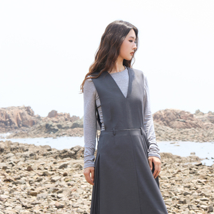 设计感无袖 简表达25秋新款 连衣裙QLY51008 express Jane