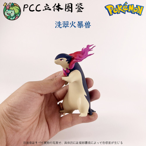 PCC洗翠火暴兽宝可梦手办