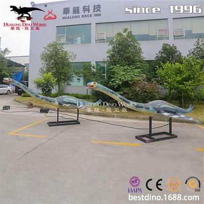 仿真机械电动恐龙模型厂家仿真蛇颈龙侏罗主题公园仿真恐龙摆件