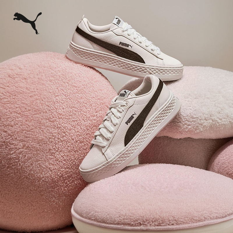 厚底增高休闲鞋PLATFORM女低帮板鞋小白鞋366487彪马puma官方奥莱
