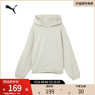 COLLECTIVE FEMME 631307 卫衣 PUMA彪马女子宽松落肩T7连帽衫