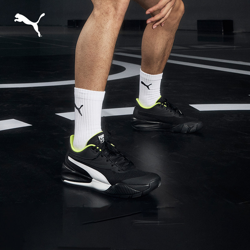 姜伟泽同款实战篮球鞋TRIPLE男女低帮缓震 195217puma官方奥莱,运动鞋new,篮球鞋,淘宝优惠券,粉丝福利购,淘宝优惠卷