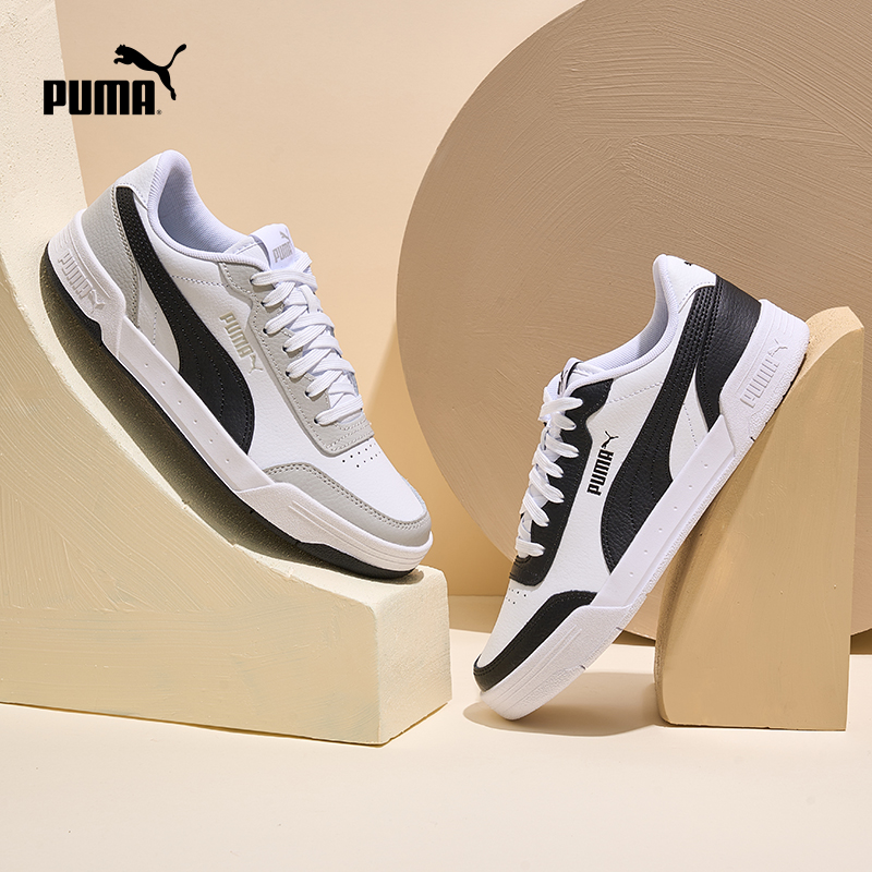 经典小白鞋CARACAL男女低帮复古舒适板鞋 369863彪马puma官方奥莱