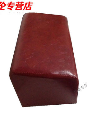 槐安跪拜庙磕头椅式拜垫拜佛家用跪垫拜凳实木箱寺院拜椅拜凳皮革