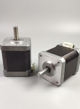 鸣志 42步进电机 打印机雕刻机焊锡机17HDA601 2相4线大扭矩1.8度