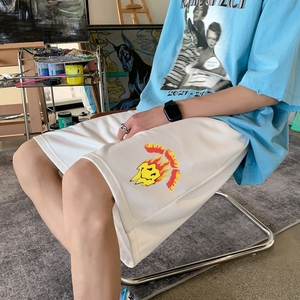 DD3679P28男夏短裤韩版潮流ins港风宽松短裤潮牌运动休闲五分裤图片