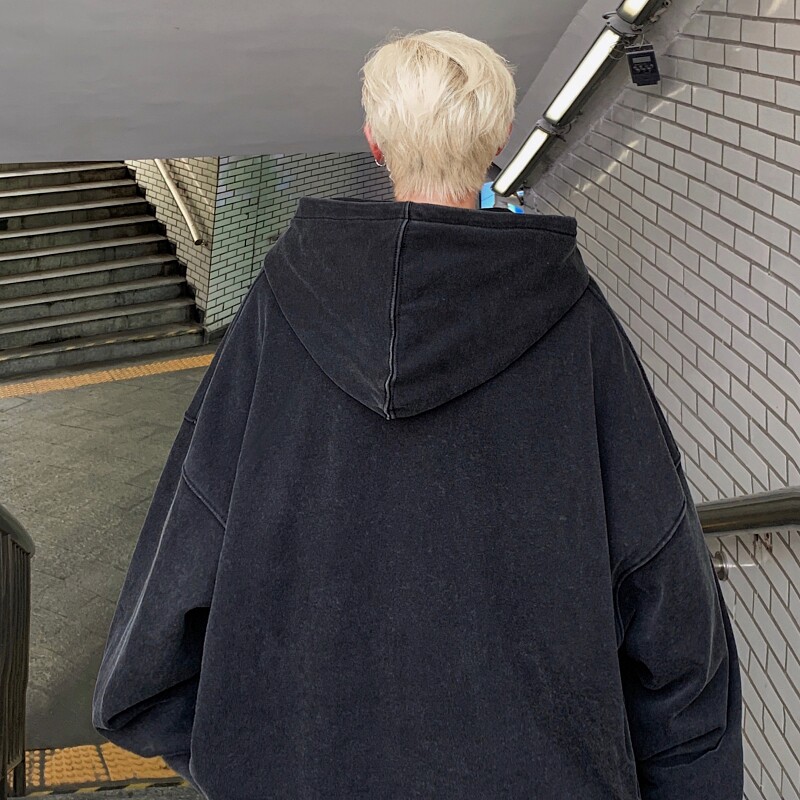 LF7342P68秋冬款直播品质棉卫衣2023水洗连帽卫衣男士落肩款,男装卫衣,星座510A-6