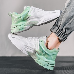 X3397P35男鞋潮流运动鞋老爹鞋男士透气跑步鞋子2023春季新款图片