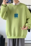 Y2482P38春秋季新款圆领卫衣男宽松套头衫港风休闲外套ins潮，男装卫衣，星座510A-6