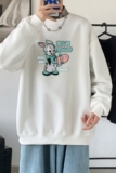 Y2557P38秋季男士bf宽松卫衣港风卫衣新款圆领韩版潮流衣服，男装卫衣，星座510A-6