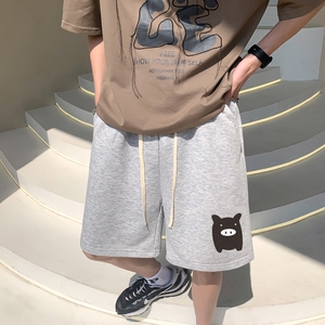 DD3680P28韩版潮流ins港风宽松短裤潮牌运动休闲五分裤男夏短裤图片