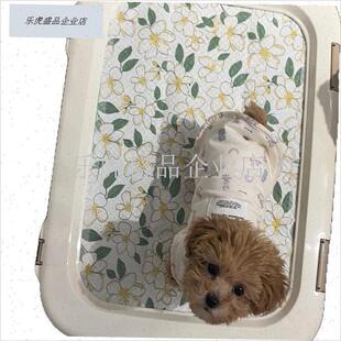 狗尿垫夹小型犬不湿脚宠物便盆器尿盆平J板狗屎盆子狗厕所固定尿.