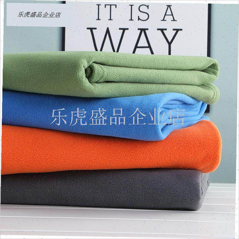 四季保暖毛毯现货可法兰绒包装logGo摇粒单人超细纤维便携床单.