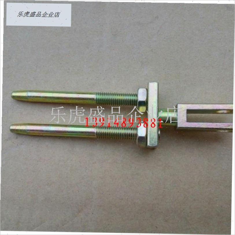 电动三四b轮电动轿车老年代步观光碟刹总泵刹车泵推杆顶杆拉杆铁.