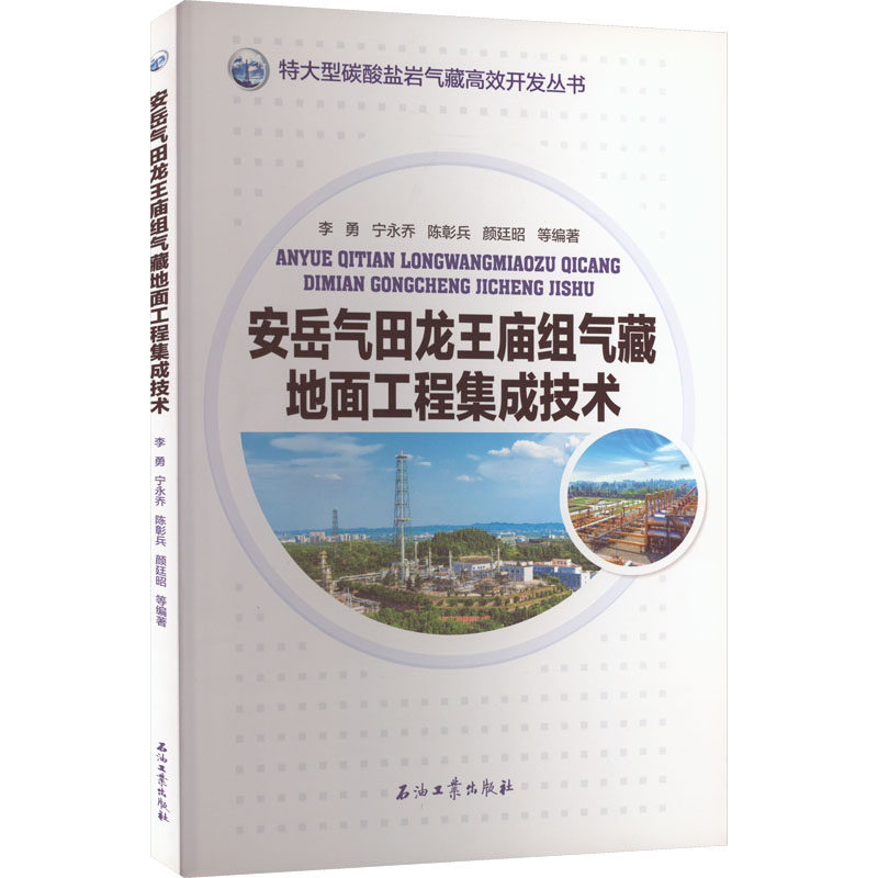 安岳气田龙王庙组气藏地面工程集成技术李勇 等 编9787518344765书籍\/杂志\/报纸/工业/农业技术/化学工业