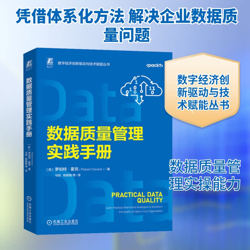 数据质量管理实践手册(英)罗伯特·霍克(Robert Hawker) 著 马欢 等 译9787111768456书籍\/杂志\/报纸/计算机/网络/数据库