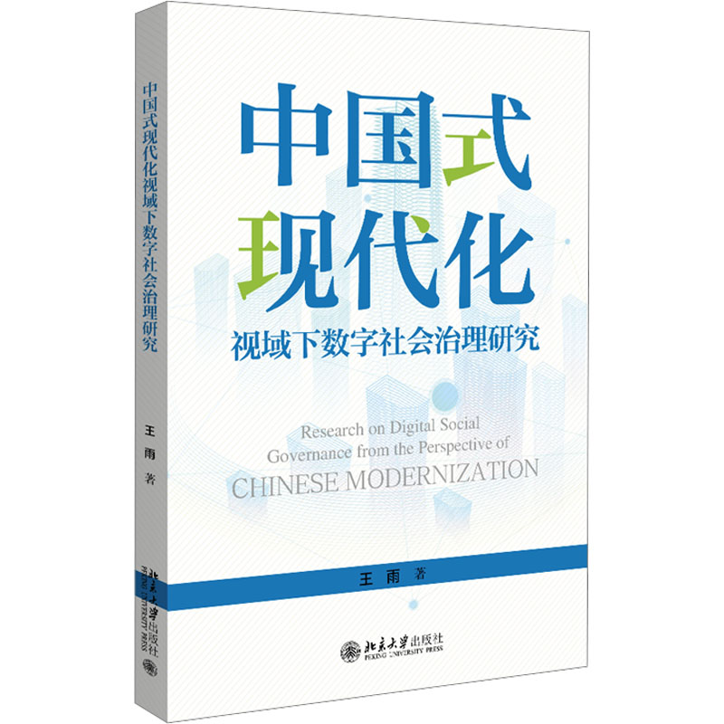 中国式现代化视域下数字社会治理研究王雨 著9787301354001书籍\/杂志\/报纸/管理/管理