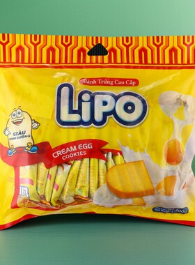 【官旗直售】Lipo面包干原味椰子味榴莲味黄油味巧克力味草莓味