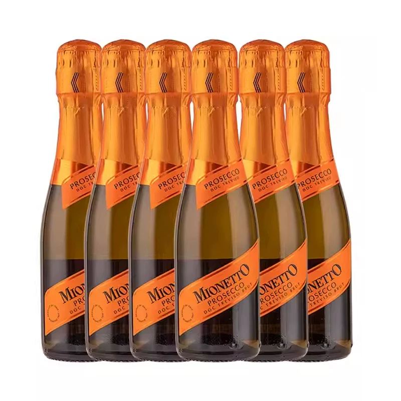 Итальянская оригинальная бутылка импортированного вина Mionetto Prosecco Menidoprosek начинается с 200 мл вина
