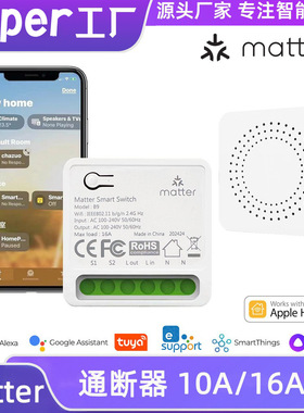 Maer通断器HomeKi Alexa语音16A远程控制Google Aian