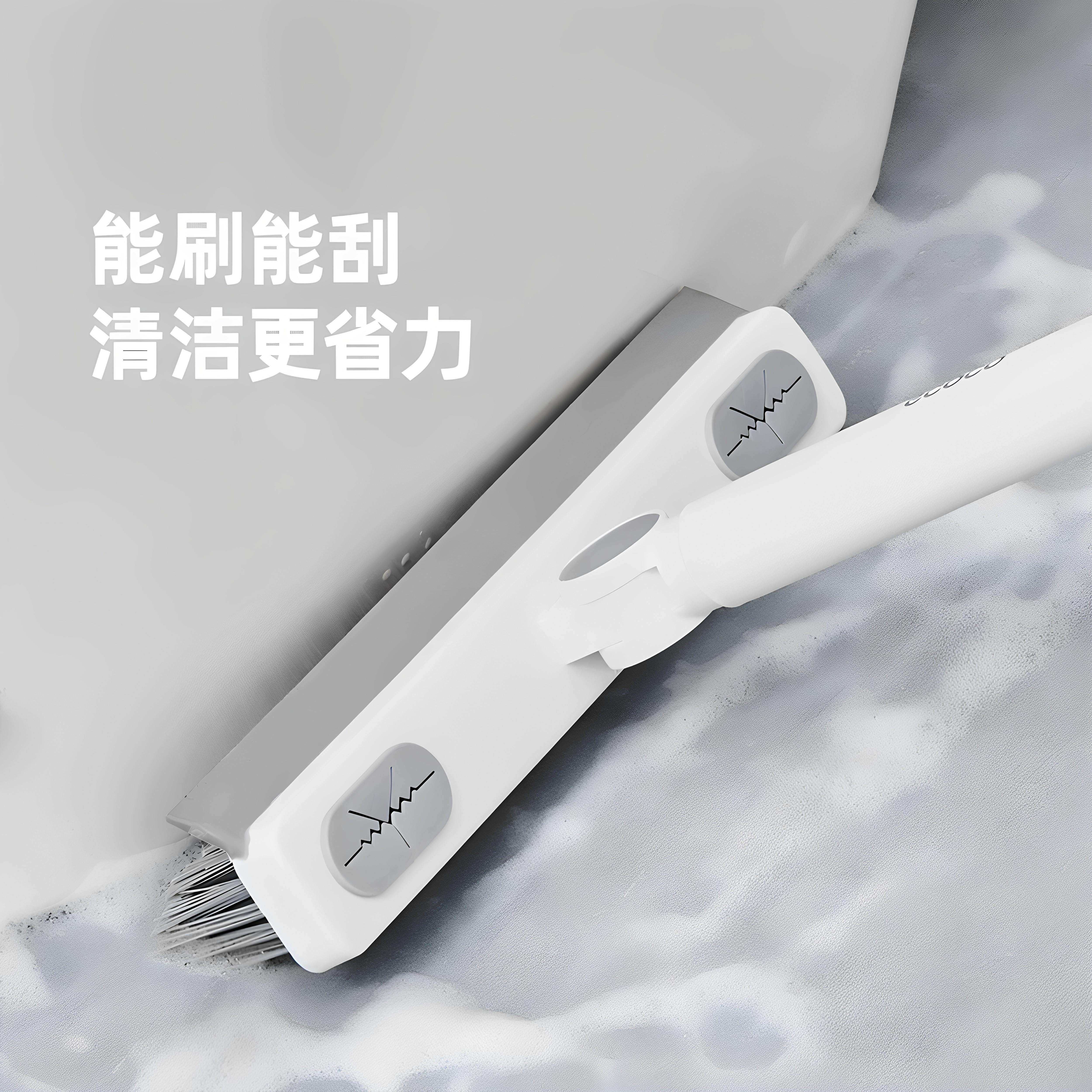 德国精工地板刷卫生间地刷浴室厕所长柄洗地刷子瓷砖缝隙硬毛清洁
