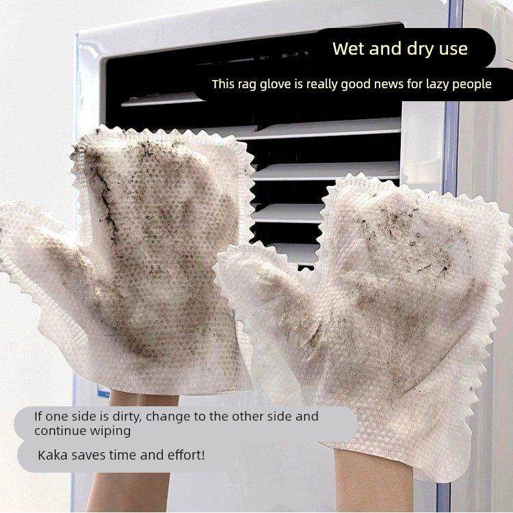 日本品质一次性手套抹布家用加厚除尘清洁大扫除缝隙打扫洗碗布